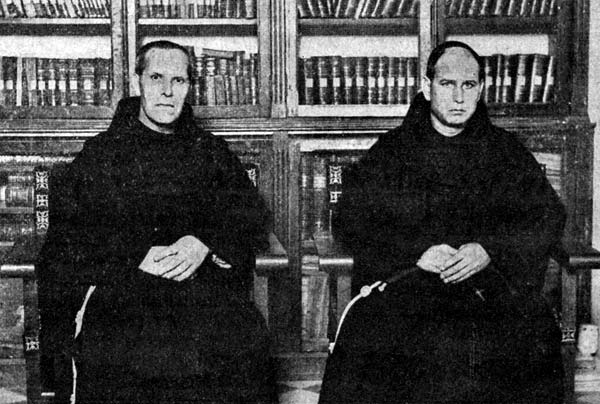 Fr. Diego Sendra y Fr. Ignacio Ros