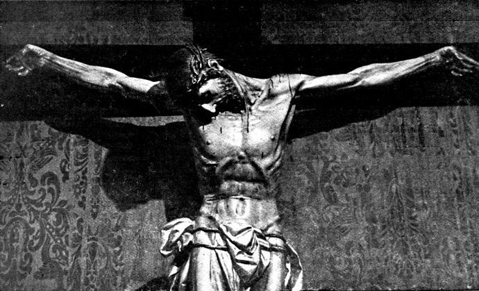 Cristo crucificado. José Mª Bayarri