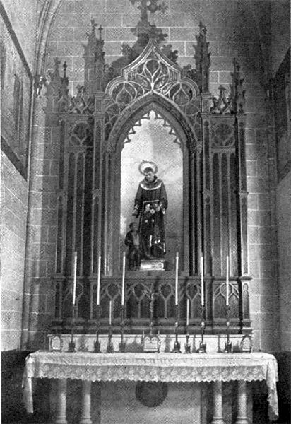 Altar de San Diego en Pego