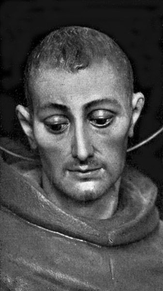Fragmento de la imagen de San Diego de Alcalá. José Mª Bayarri