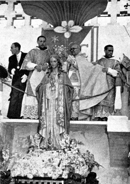 Momento de la coronación