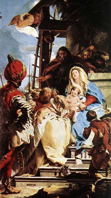 Tiépolo. Adoración de los Reyes