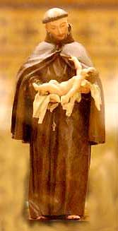 San Antonio de Padua. Escultura de Alonso Cano. Murcia