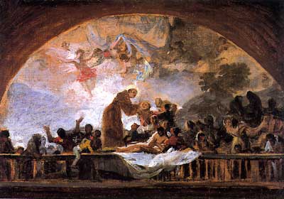 San Antonio de Padua. Francisco de Goya. San Antonio de la Florida.